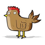 Cartoon Hen N22