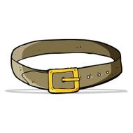 cartoon leather belt N11
