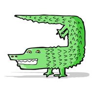 Cartoon Crocodile N57