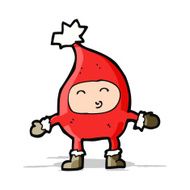 cartoon funny christmas character N6