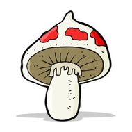 cartoon toadstool N58