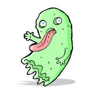 gross cartoon ghost N11