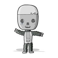 Cartoon Robot N184
