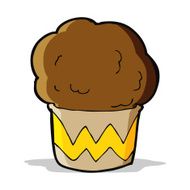 cartoon cupcake N97