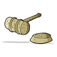 Cartoon Gavel N10