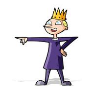 cartoon pointing prince N4