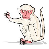 cartoon evil monkey N4