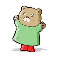 funny cartoon bear N37