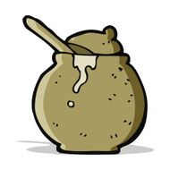 cartoon honey pot N8