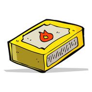 cartoon pack of matches N5