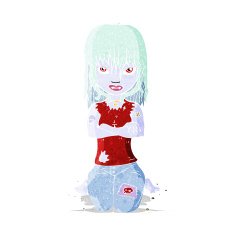 Cartoon Vampire Girl N82