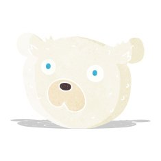 Cartoon Polar Bear N58