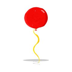 cartoon party balloon N3
