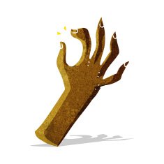 cartoon hand symbol N14