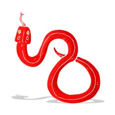 Cartoon Snake N133
