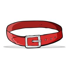 cartoon leather belt N7