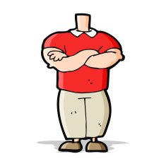 cartoon body (mix and match cartoons or add photo faces) N11