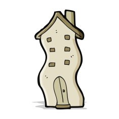cartoon house doodle N3