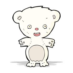 Cartoon Polar Bear N62