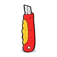 cartoon construction knife N4
