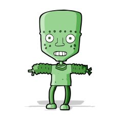 Cartoon Robot N144