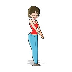 cartoon content woman N4