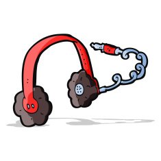 Cartoon Headphones N14