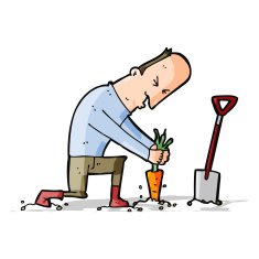Cartoon Gardener N7