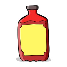 Cartoon Water Bottle N45