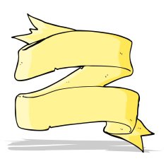 heraldry scroll cartoon N4