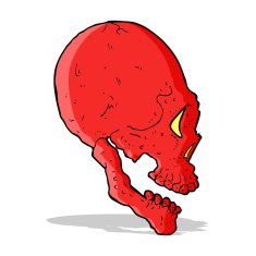 red skull illustration N3