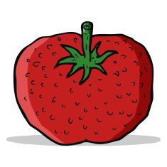 Cartoon Tomato N59