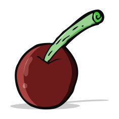 cartoon cherry symbol N3