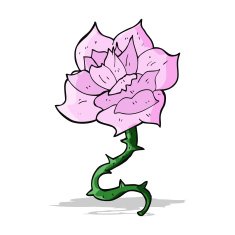 Cartoon Rose N11