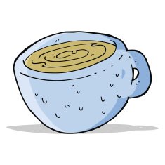 Cartoon Coffee Cup N37