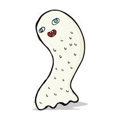 funny cartoon ghost N29