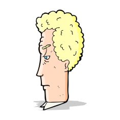 cartoon annoyed man N28