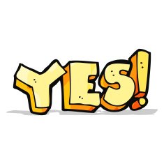 cartoon yes symbol N5