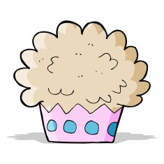 cartoon cup cake N14