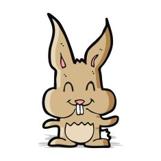 Cartoon Rabbit N78