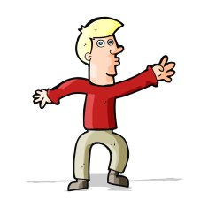 cartoon reaching man N4