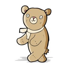 Cute Cartoon Teddy Bear N18