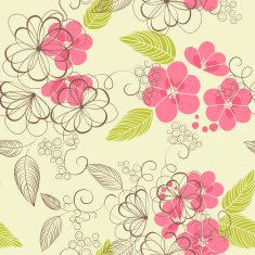 Seamless flowers patternÂ N2
