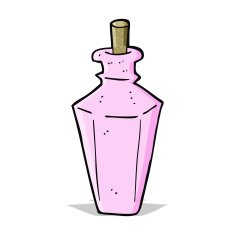 cartoon perfume fragrance bottle N4