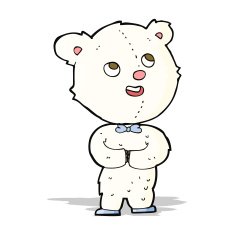 cartoon cute teddy bear N21