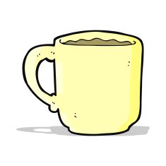 Cartoon Coffee Mug N28