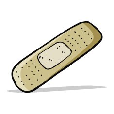 cartoon medical plaster N4