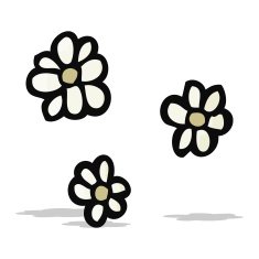 Cartoon Flowers N49