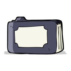 cartoon business folder N2