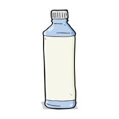 Cartoon Water Bottle N47